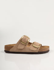 Sandalias Birkenstock Arizona Big Buckle Lenb en Color Beige
