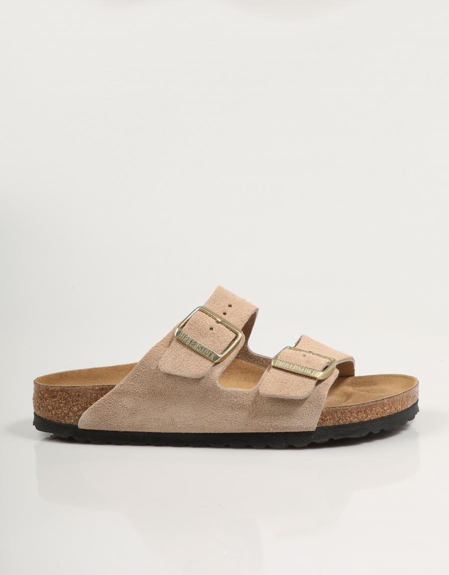 Birkenstock Arizona Sandalias Lumière sur la couleur beige
