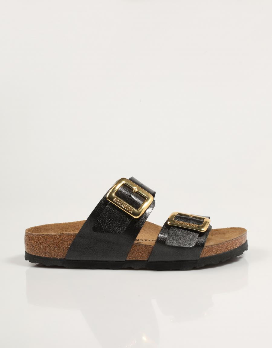 Sandalias birkenstock sydney cb bf em cor negro