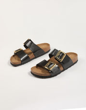 Sandalias Birkenstock Sydney CB BF en Color Negro