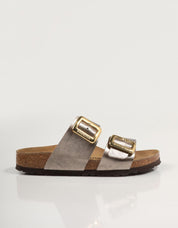 Sandalias Birkenstock Sydney CB BF en Color Taupe