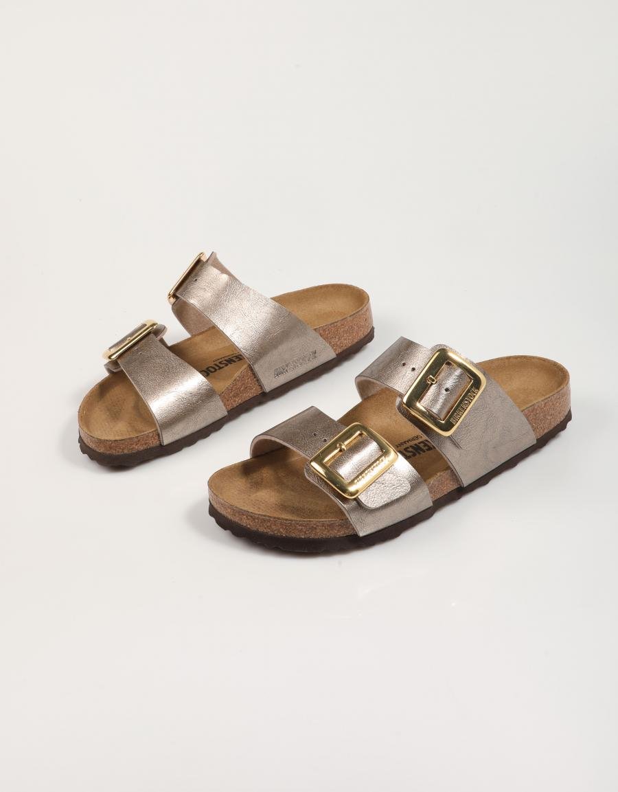 Sandalias Birkenstock Sydney CB BF en Color Taupe