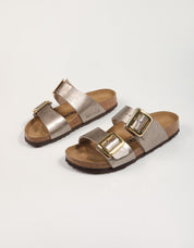 Sandalias Birkenstock Sydney CB BF en Color Taupe
