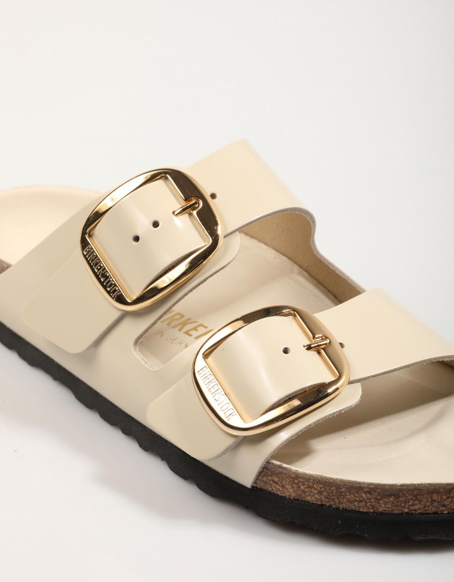 Sandals birkenstock Arizona bb Lena hs en couleur beige