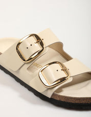 Sandals birkenstock Arizona bb Lena hs en couleur beige