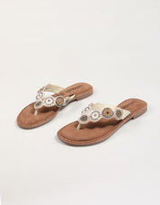 SANDALIAS LAZAMANI LA75451 en color Blanco