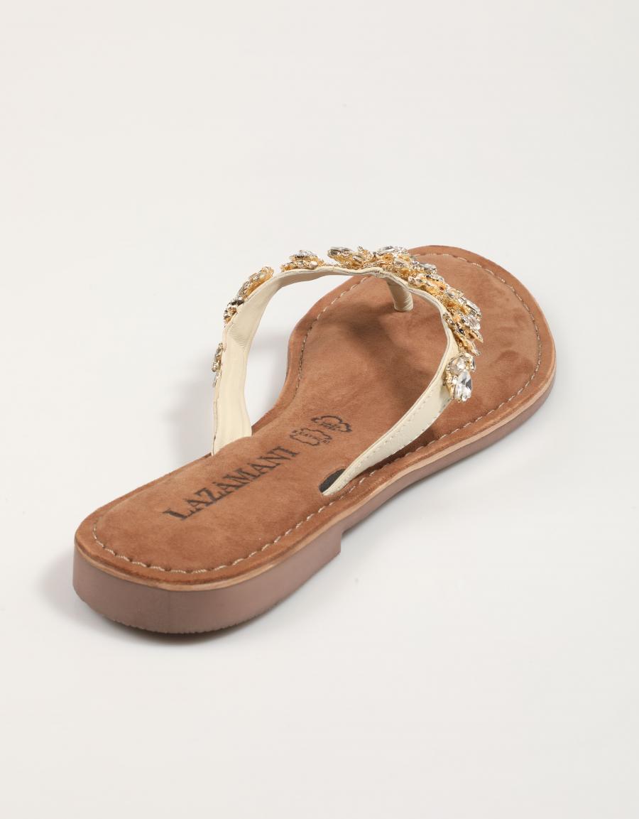 Lazamani 75877 Sandalen in Weiß