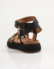 Inuovo A96040 Sandalen in Schwarz