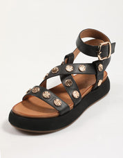 Inuovo A96040 Sandalen in Schwarz