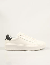 ZAPATILLAS SKECHERS COURT BREAK SUIT SNEAKER en color Blanco