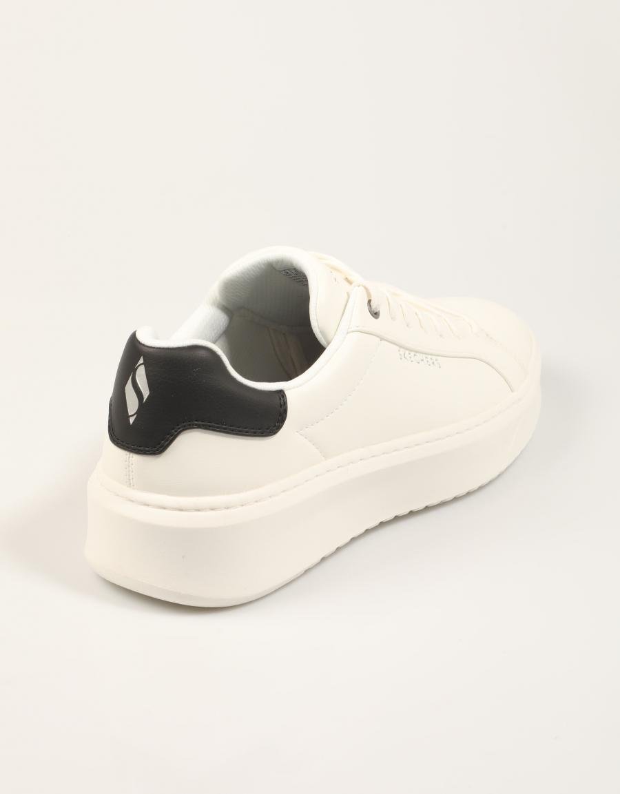 ZAPATILLAS SKECHERS COURT BREAK SUIT SNEAKER en color Blanco