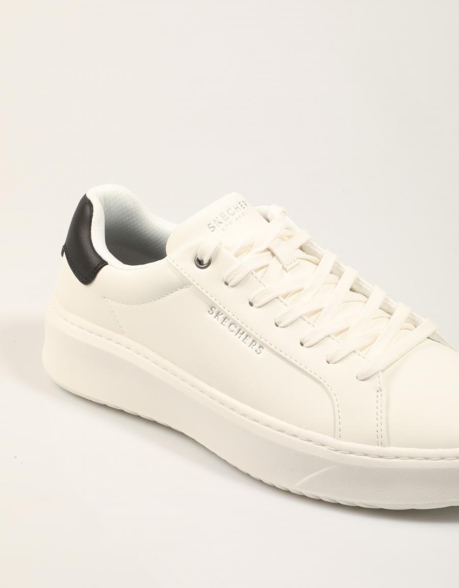 ZAPATILLAS SKECHERS COURT BREAK SUIT SNEAKER en color Blanco