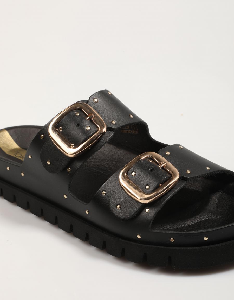 SANDALIAS TAKE ME TEU 2401 C002 en color Negro