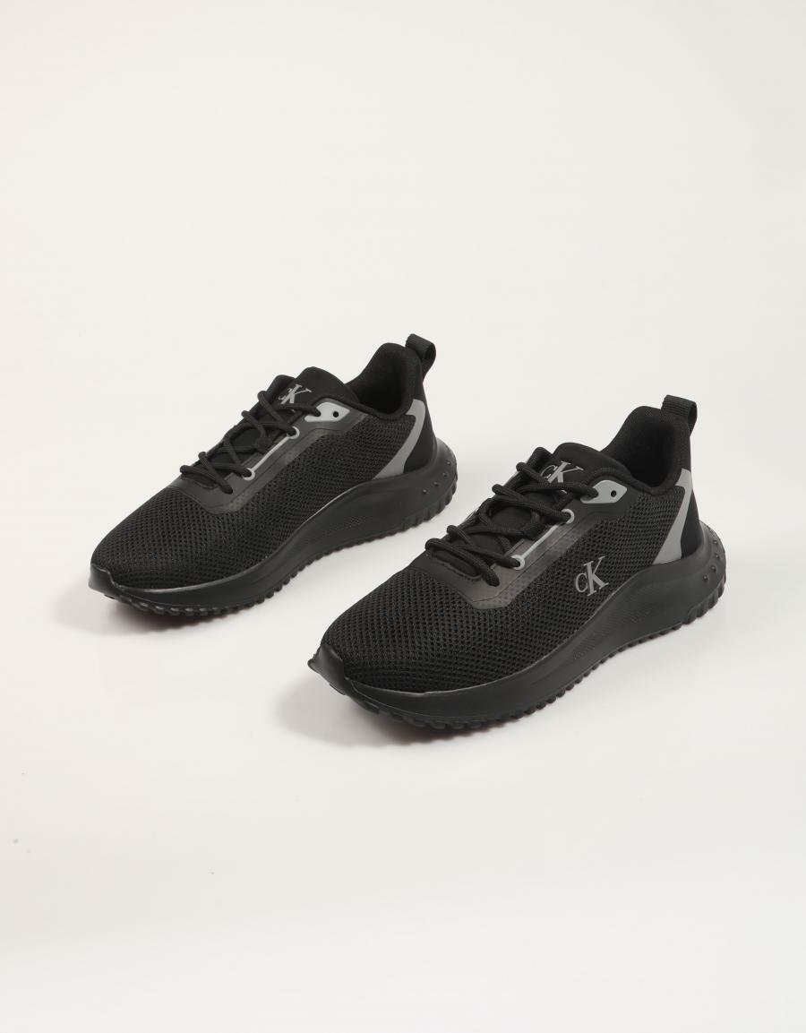 ZAPATILLAS CALVIN KLEIN EVA RUNNER L UP MIX en color Negro