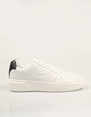 ZAPATILLAS CALVIN KLEIN CHUNKY CUPSOLE LACEUP LTH WN en color Blanco