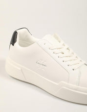 ZAPATILLAS CALVIN KLEIN CHUNKY CUPSOLE LACEUP LTH WN en color Blanco