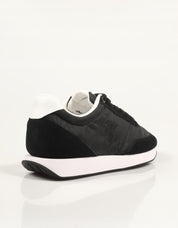 ZAPATILLAS CALVIN KLEIN RETRO RUNNER  LACE UP NYLON MG en color Negro
