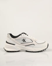 ZAPATILLAS CALVIN KLEIN HIKE RUNNER MESH MIX MET MG en color Blanco