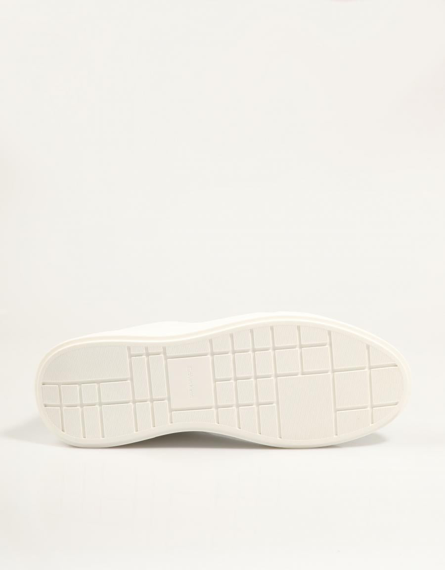 ZAPATILLAS CALVIN KLEIN CHUNKY CUPSOLE LACEUP LTH en color Blanco