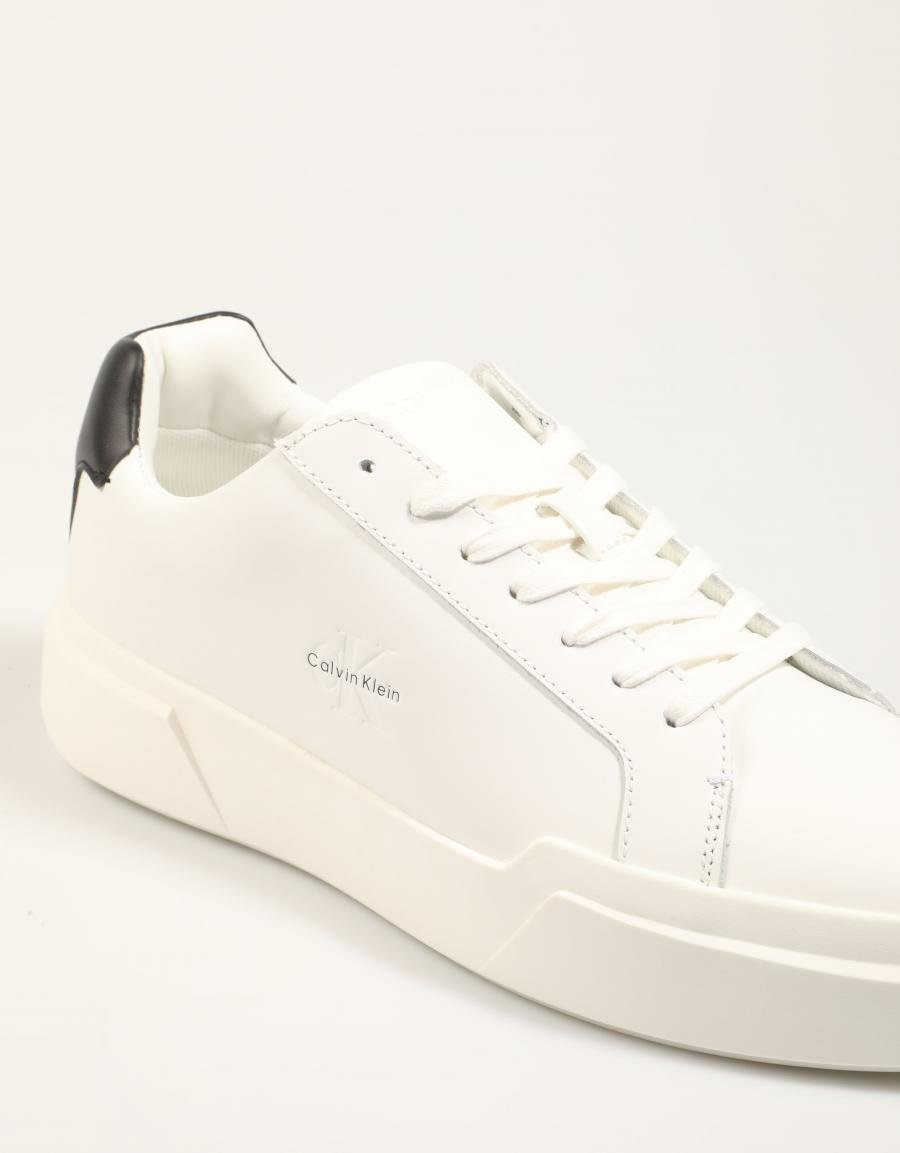 ZAPATILLAS CALVIN KLEIN CHUNKY CUPSOLE LACEUP LTH en color Blanco