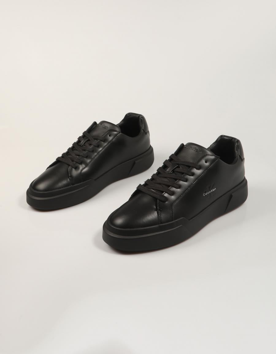 ZAPATILLAS CALVIN KLEIN CHUNKY CUPSOLE LACEUP LTH en color Negro