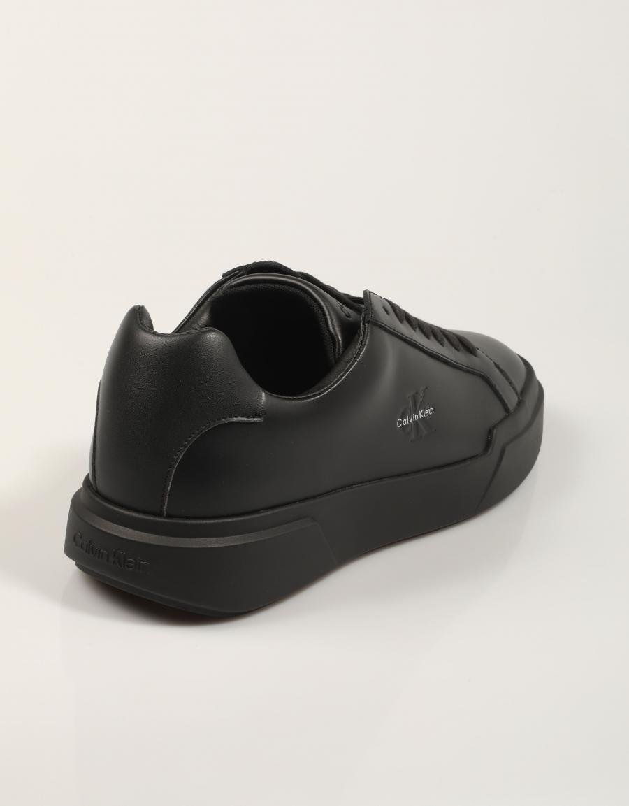 ZAPATILLAS CALVIN KLEIN CHUNKY CUPSOLE LACEUP LTH en color Negro