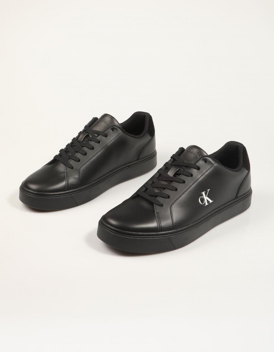 ZAPATILLAS CALVIN KLEIN CLASSIC CUPSOLE LACEUP LTH en color Negro