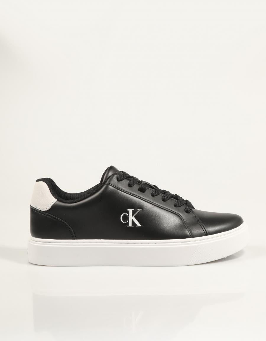 ZAPATILLAS CALVIN KLEIN CLASSIC CUPSOLE LACEUP LTH en color Negro