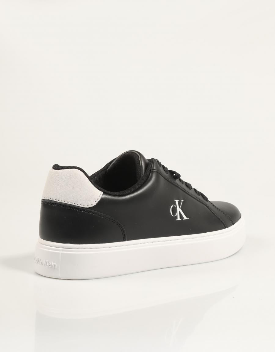 ZAPATILLAS CALVIN KLEIN CLASSIC CUPSOLE LACEUP LTH en color Negro