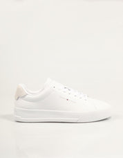 ZAPATILLAS TOMMY HILFIGER TH COURT LTH DETAIL ESS en color Blanco
