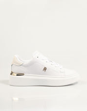 ZAPATILLAS TOMMY HILFIGER TH FASHION COURT SNEAKER en color Blanco