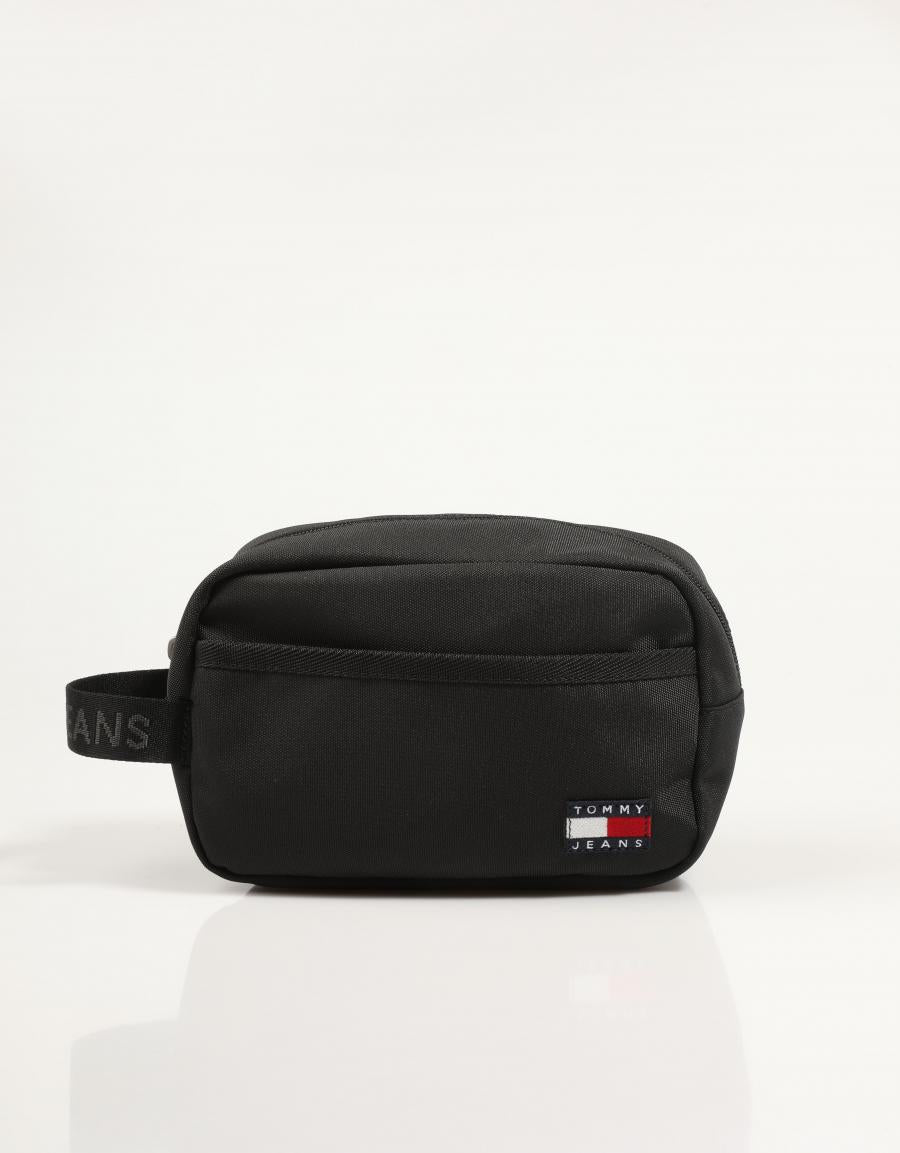 NECESER TOMMY HILFIGER TJM ESS DAILY WASHBAG en color Negro