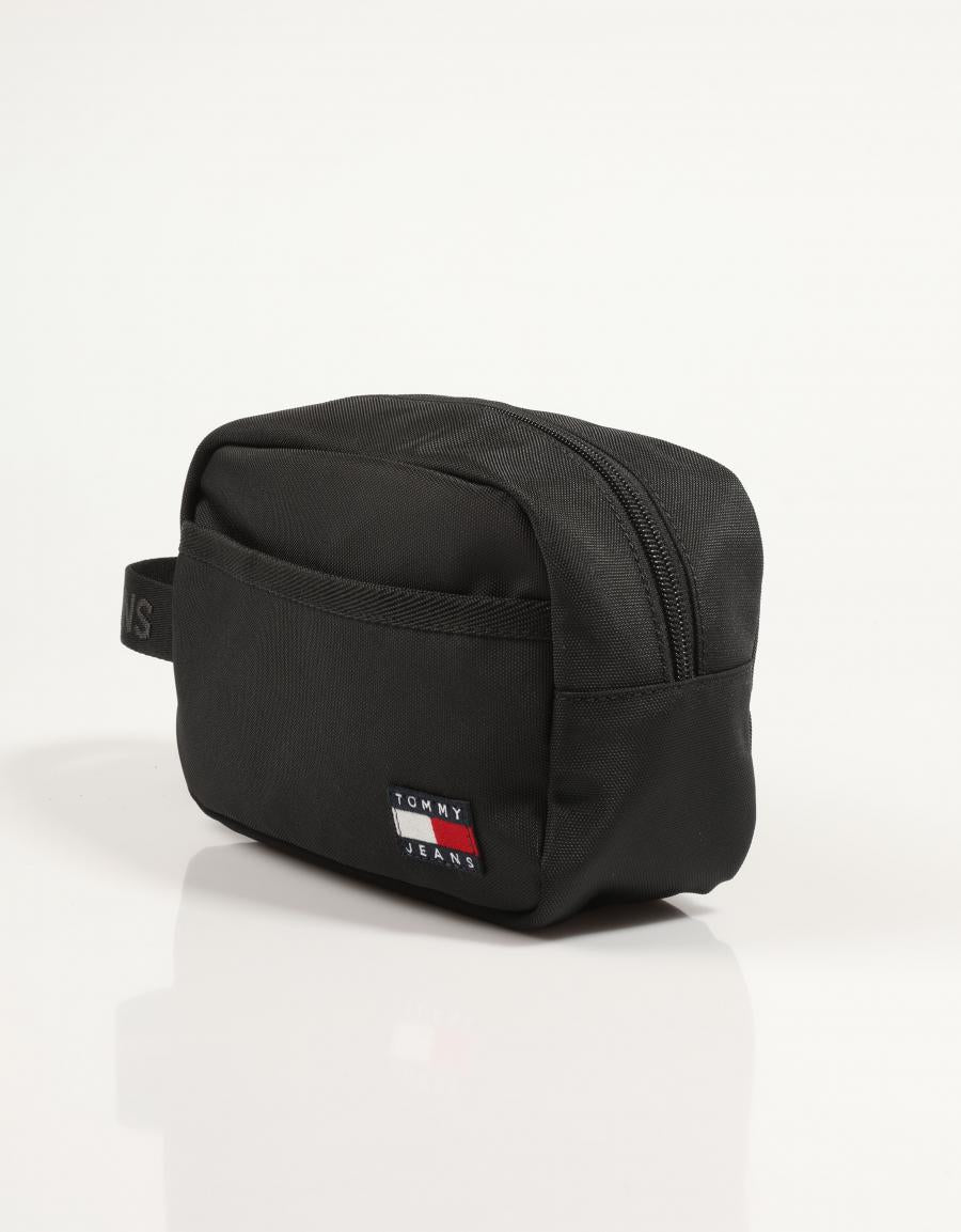 NECESER TOMMY HILFIGER TJM ESS DAILY WASHBAG en color Negro