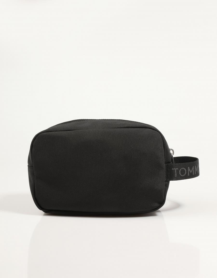 NECESER TOMMY HILFIGER TJM ESS DAILY WASHBAG en color Negro