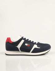 ZAPATILLAS TOMMY HILFIGER RUNNER CASUAL NAVY EM0EM01617 en color Azul marino