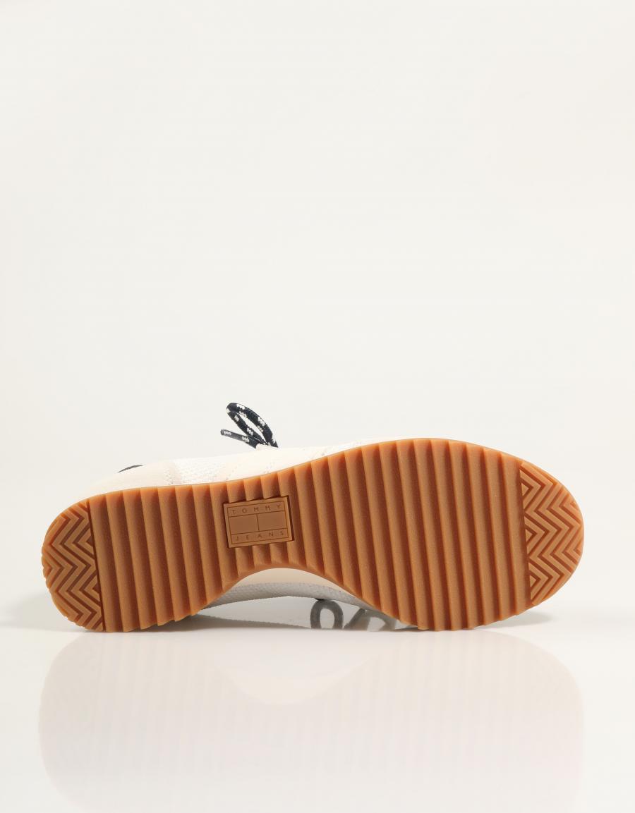 ZAPATILLAS TOMMY HILFIGER TJM LOW PROFILE RUNNER en color Blanco