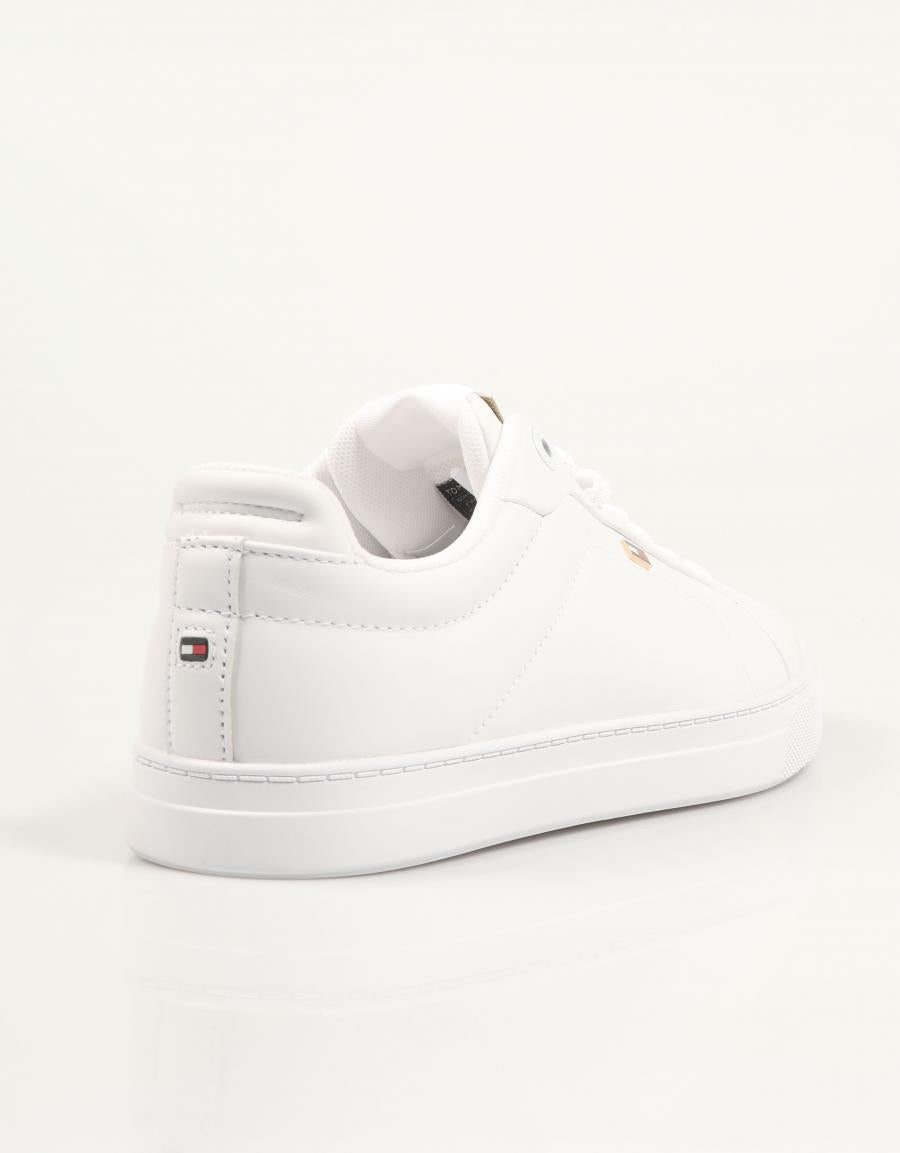 ZAPATILLAS TOMMY HILFIGER ICON COURT SNEAKER en color Blanco