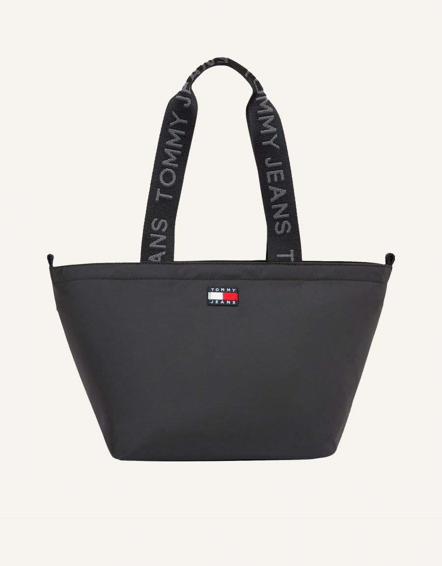 BOLSO TOMMY HILFIGER TJW ESS DAILY MINI TOTE en color Negro