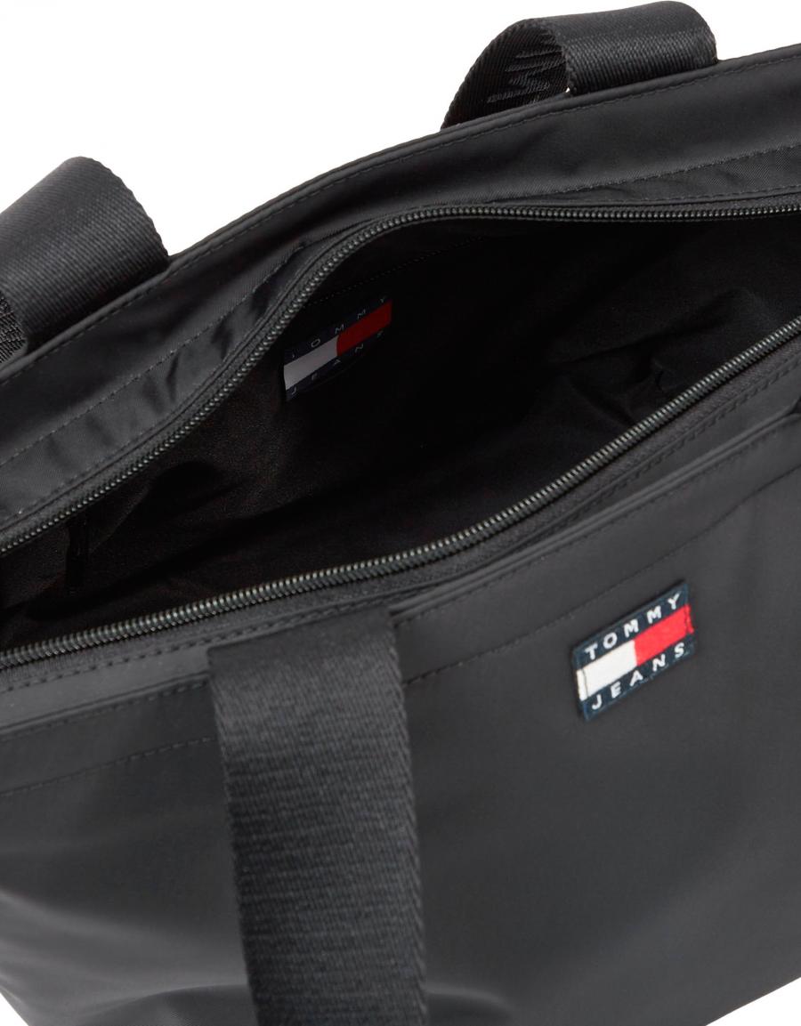 BOLSO TOMMY HILFIGER TJW ESS DAILY MINI TOTE en color Negro