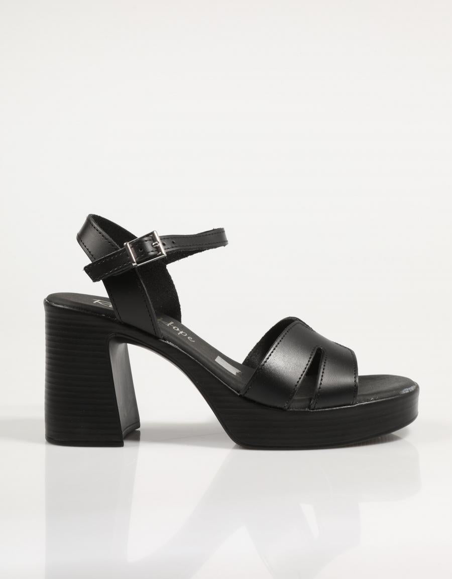SANDALIAS REBECCA HOPE 5642 en color Negro