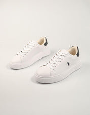 ZAPATILLAS POLO RALPH LAUREN RLITE COURT LEATHER en color Blanco