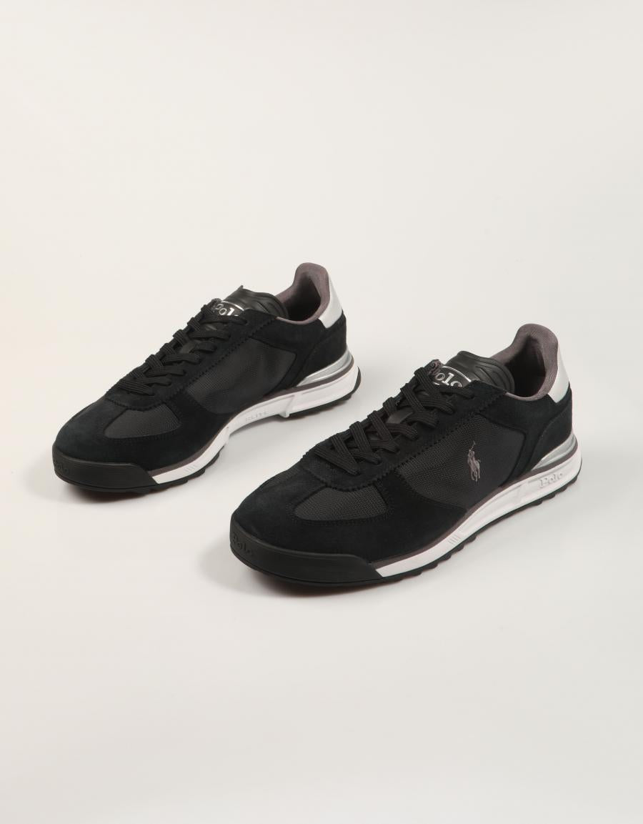 ZAPATILLAS POLO RALPH LAUREN VARICK PP SUEDE/LEATHER/NYLON en color Negro