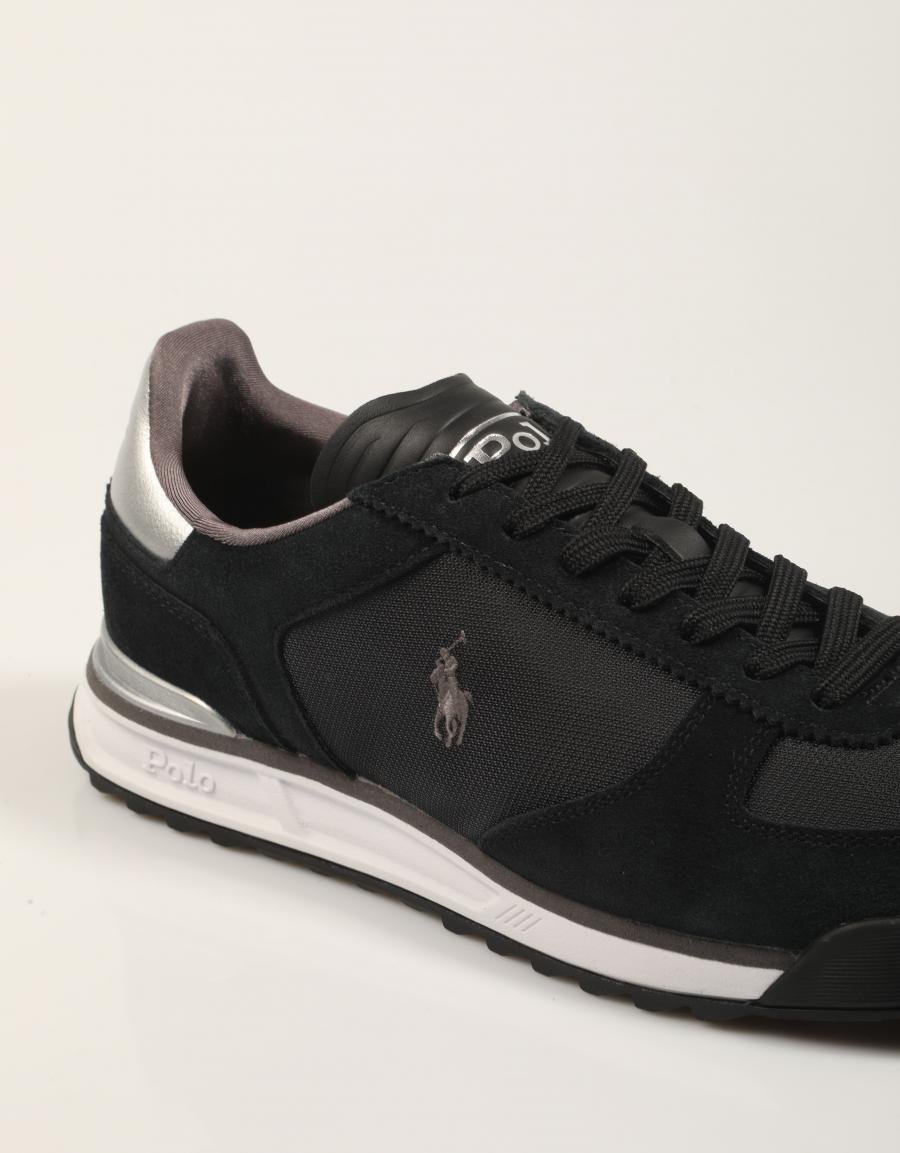 ZAPATILLAS POLO RALPH LAUREN VARICK PP SUEDE/LEATHER/NYLON en color Negro