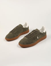 ZAPATILLAS POLO RALPH LAUREN BEDFORD PP SUEDE en color Kaki