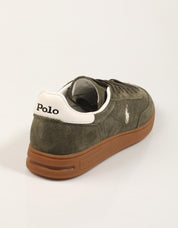 ZAPATILLAS POLO RALPH LAUREN BEDFORD PP SUEDE en color Kaki