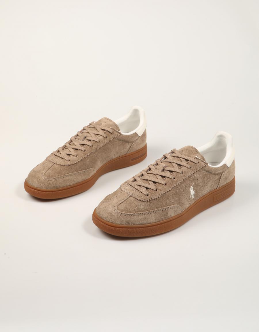 ZAPATILLAS POLO RALPH LAUREN BEDFORD PP SUEDE en color Beige