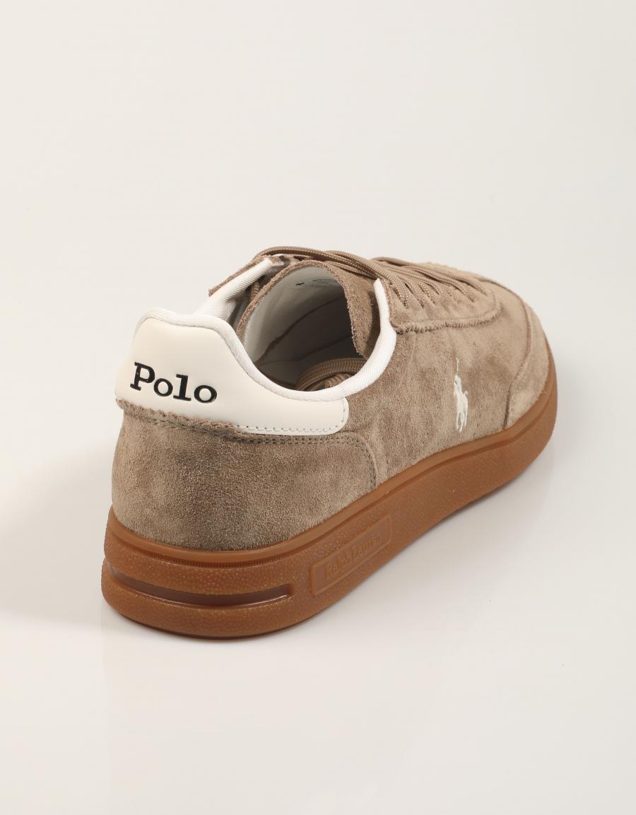 ZAPATILLAS POLO RALPH LAUREN BEDFORD PP SUEDE en color Beige