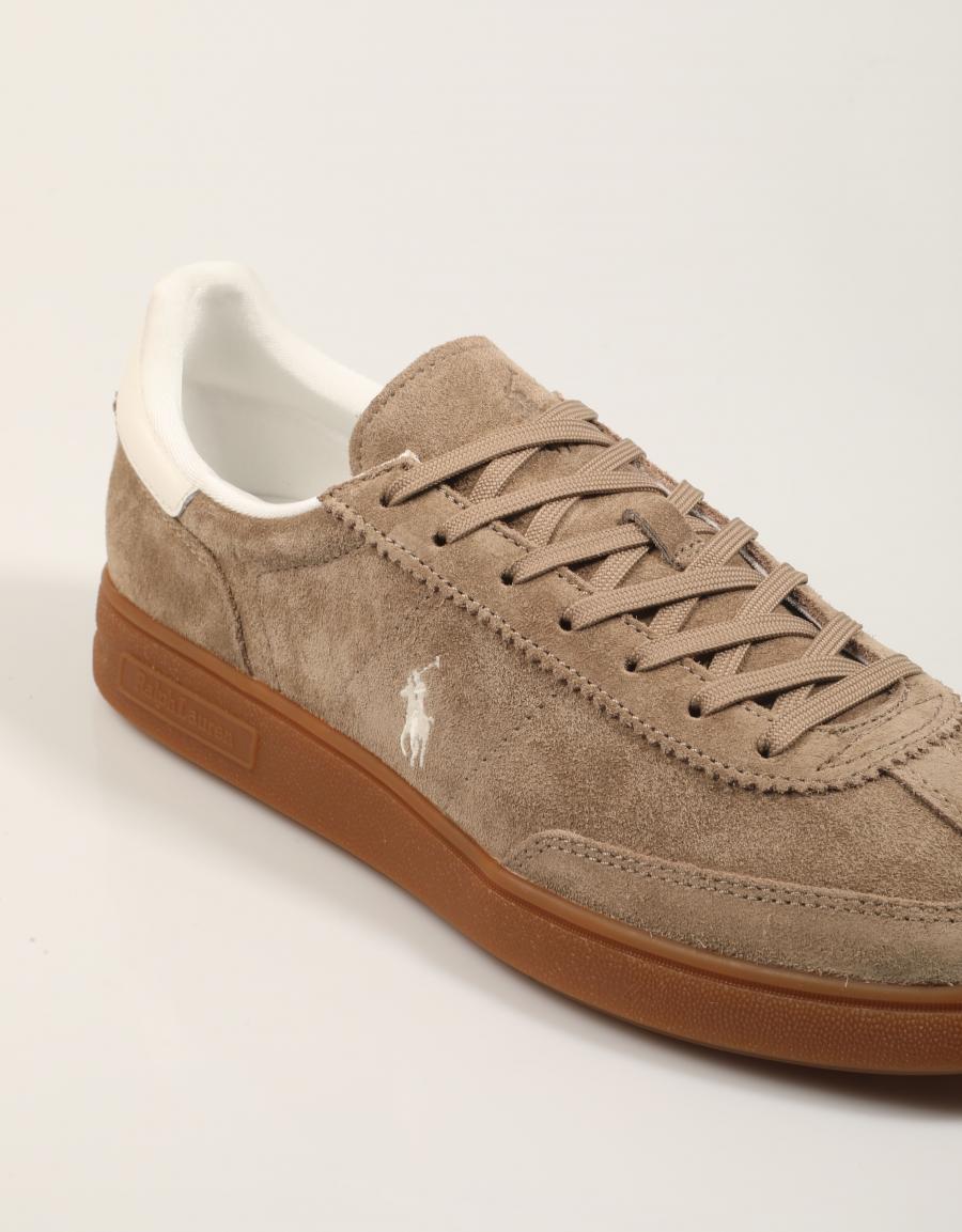 ZAPATILLAS POLO RALPH LAUREN BEDFORD PP SUEDE en color Beige