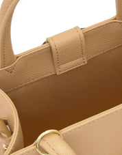 BOLSO TOUS BRENDA BOLSO MINI CUBE en color Beige
