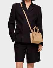 BOLSO TOUS BRENDA BOLSO MINI CUBE en color Beige